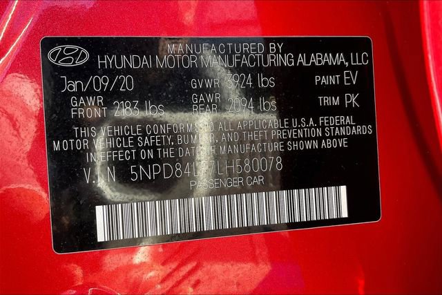 Used 2020 Hyundai Elantra SEL image 32