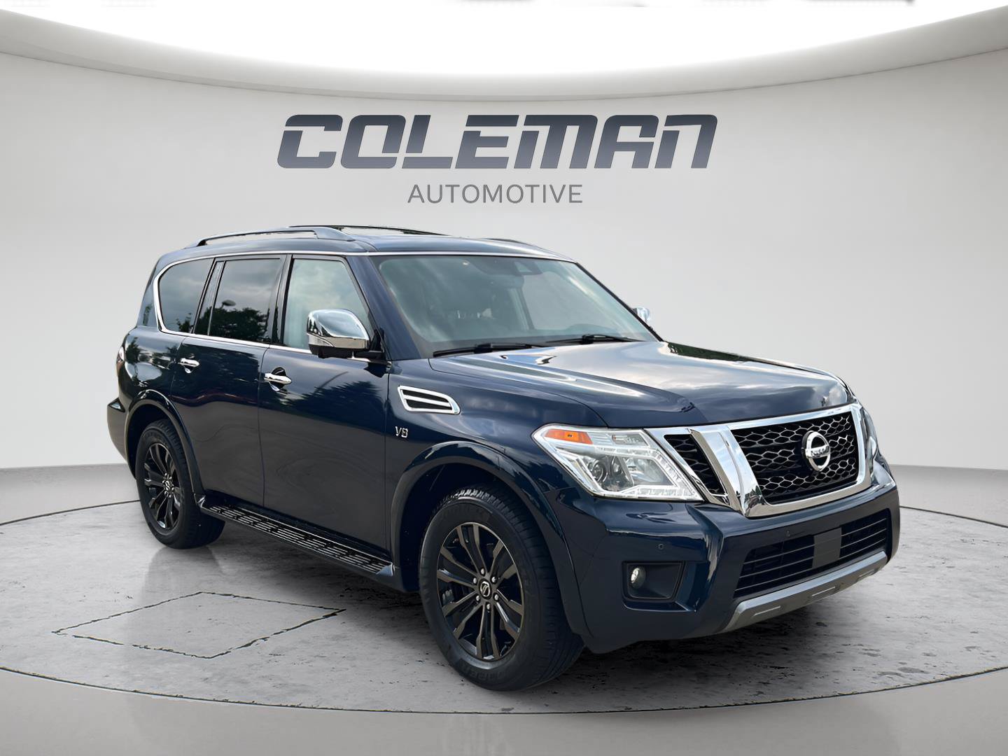 Used 2019 Nissan Armada Platinum w/ Captain's Chairs Package AWD/4WD image 2