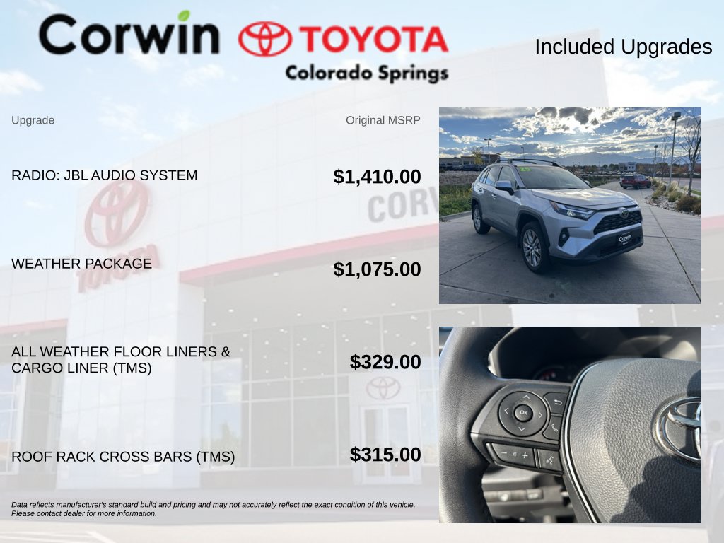 Used 2025 Toyota RAV4 XLE Premium w/ Weather Package FWD image 4