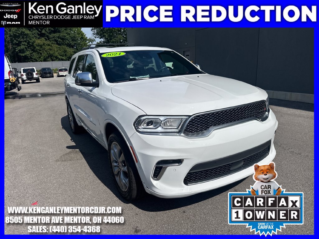 Used 2021 Dodge Durango Citadel w/ Premium Entertainment Group AWD/4WD image 1