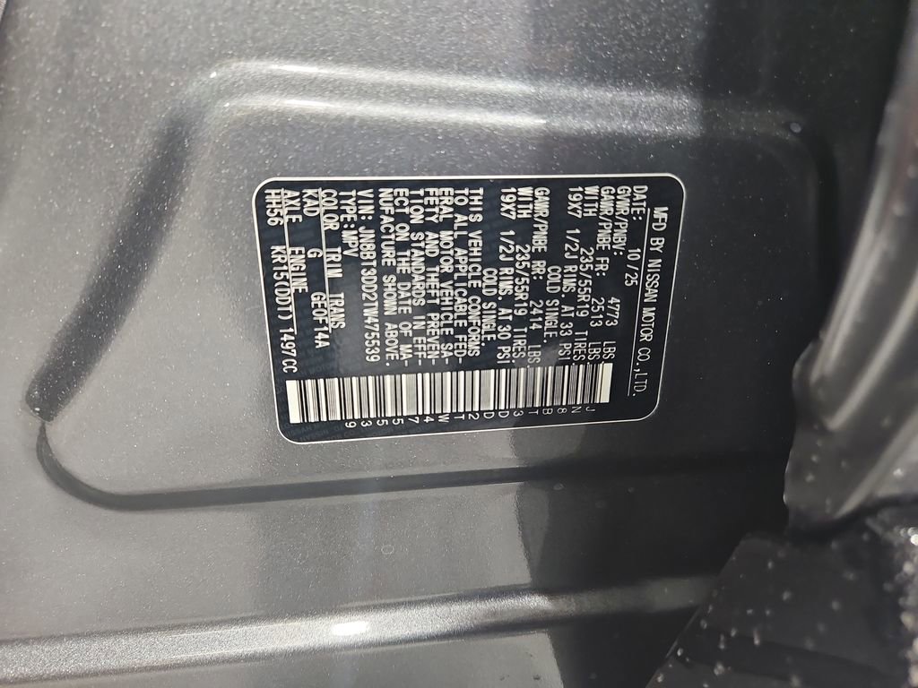 New 2026 Nissan Rogue Platinum image 27