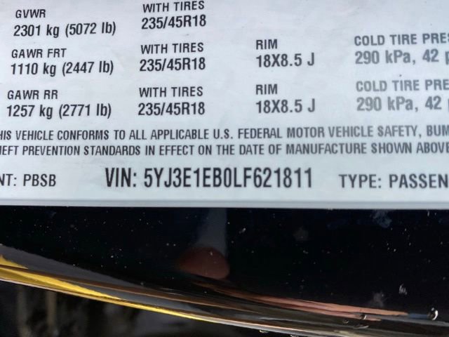 Used 2020 Tesla Model 3 Long Range image 22