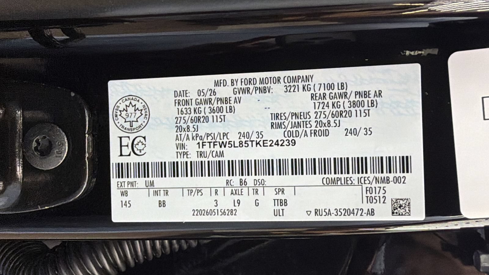 Used 2026 Ford F150 Lariat AWD/4WD image 42