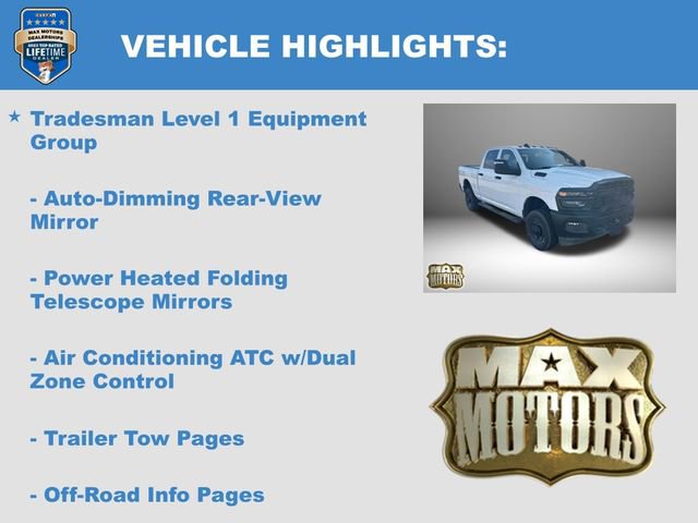 New 2025 RAM 2500 Tradesman image 11