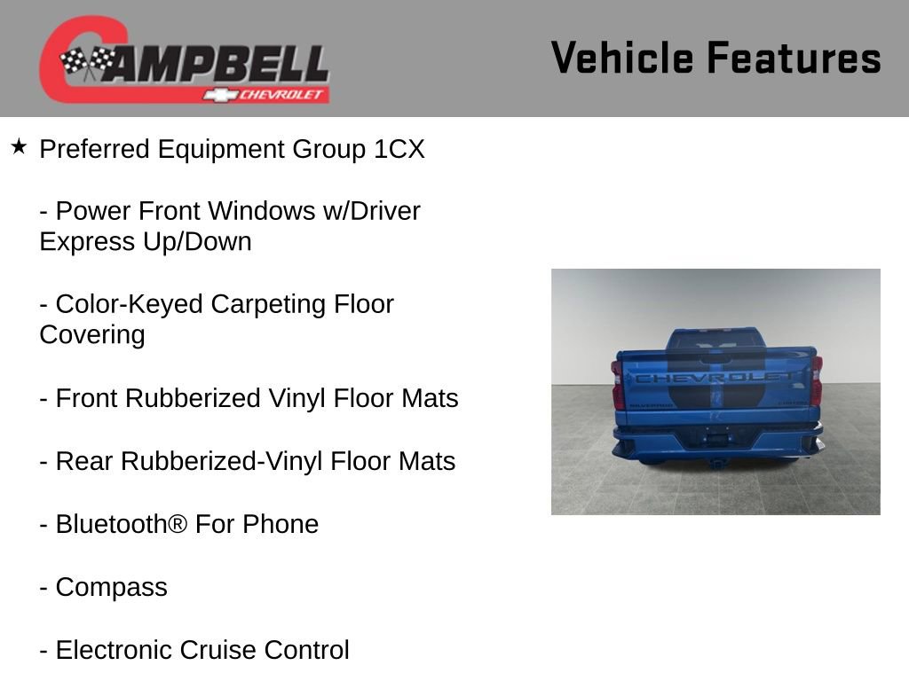 Used 2022 Chevrolet Silverado 1500 Custom w/ Rally Edition image 10