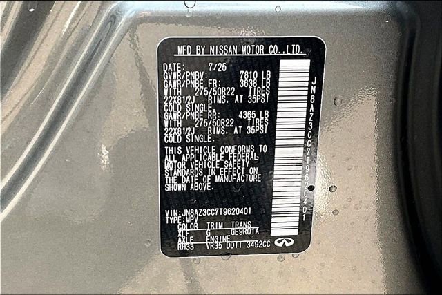 New 2026 INFINITI QX80 Autograph image 36