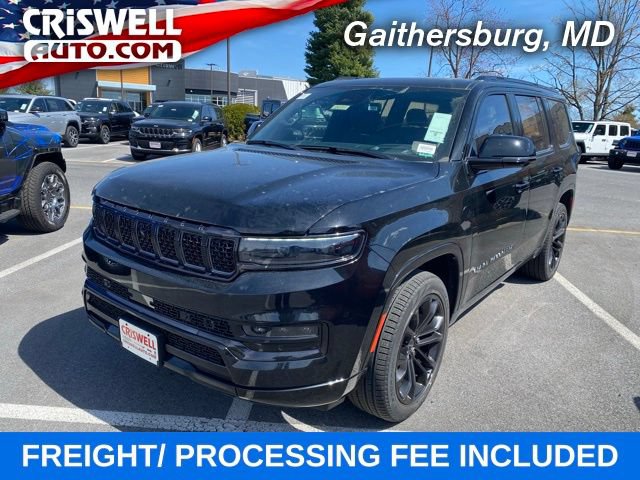 New 2024 Jeep Grand Wagoneer Series II Obsidian w/ Quick Order Packagew 28T AWD/4WD image 1