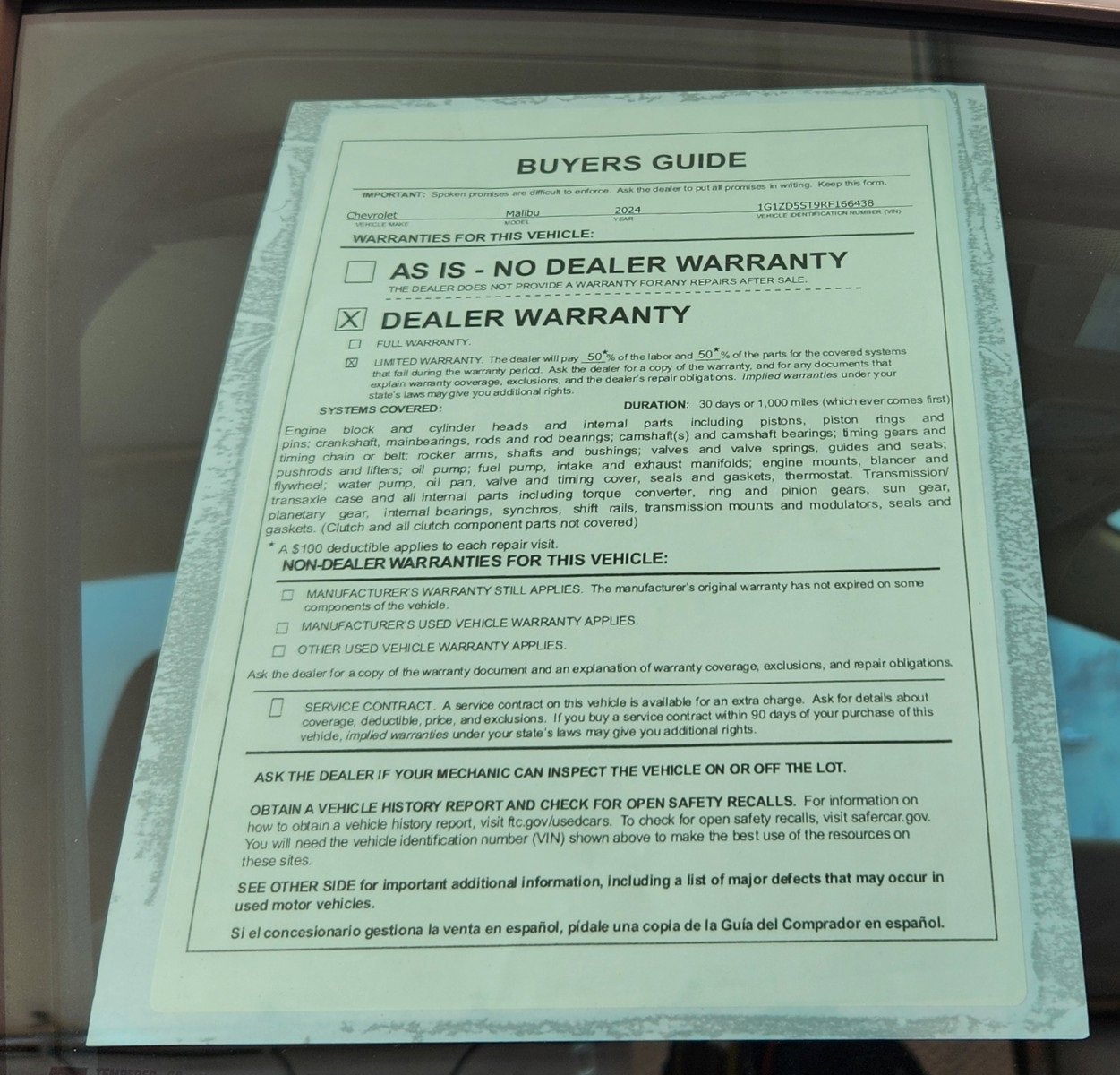 Used 2024 Chevrolet Malibu LT image 55