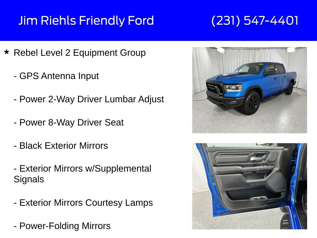 Used 2023 RAM 1500 Rebel w/ Rebel Level 2 Equipment Group AWD/4WD image 18