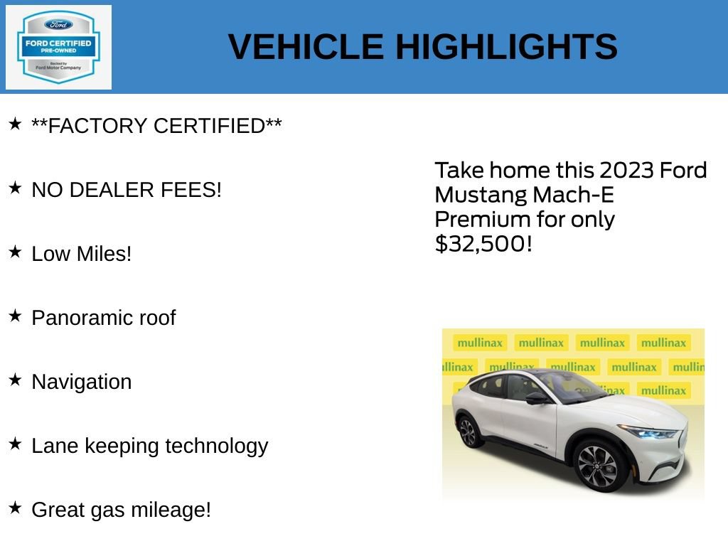 Used 2023 Ford Mustang Mach-E Premium RWD image 11