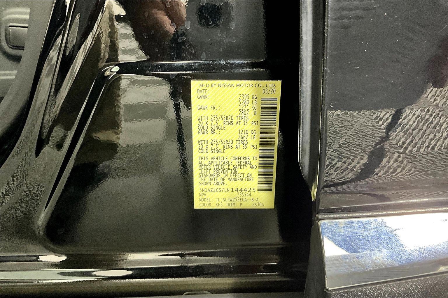 Used 2020 Nissan Murano SL w/ Moonroof Package image 19