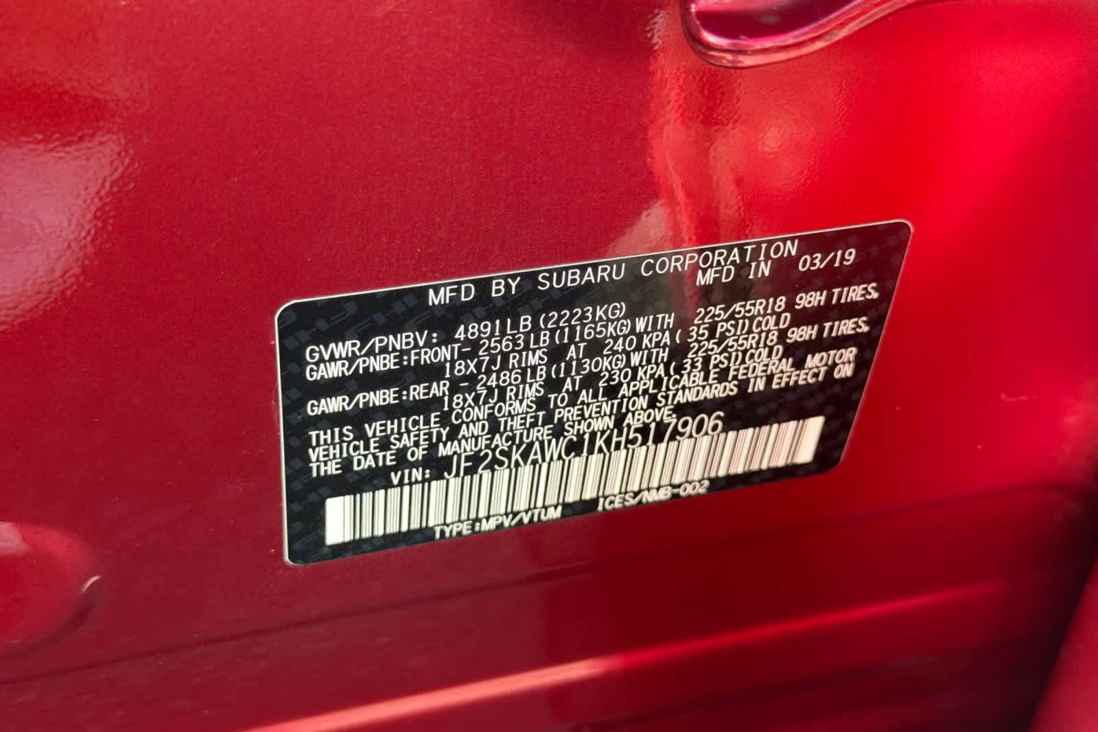 Used 2019 Subaru Forester Touring AWD/4WD image 35