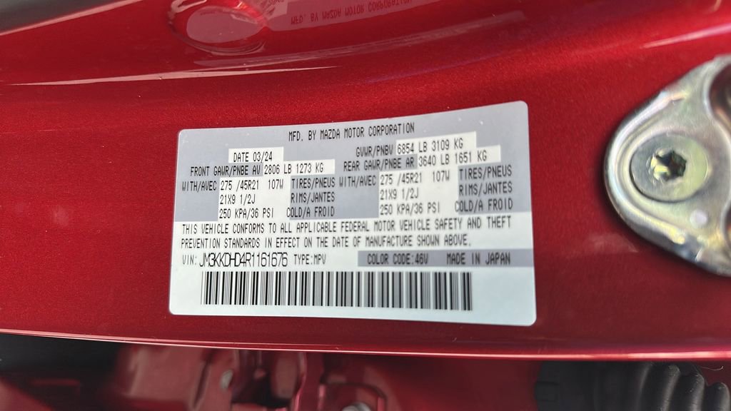 Used 2024 MAZDA CX-90 3.3 Turbo w/ Premium Package image 25