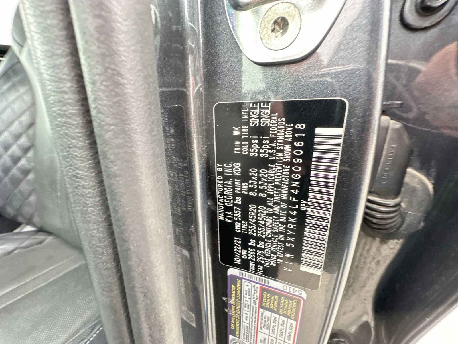 Used 2022 Kia Sorento SX FWD image 35