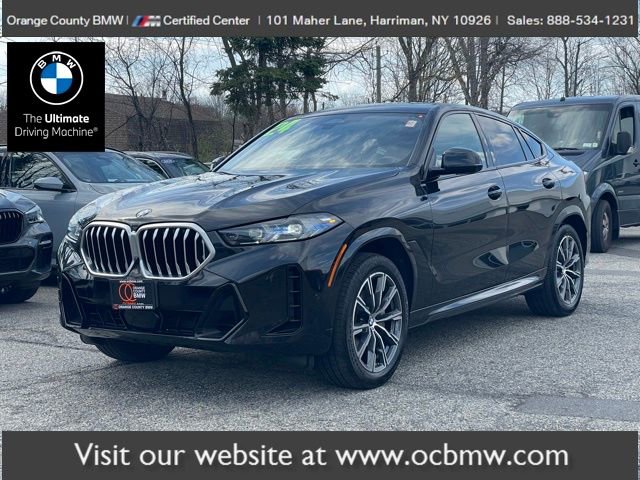 Certified 2024 BMW X6 xDrive40i w/ Premium Package AWD/4WD image 1