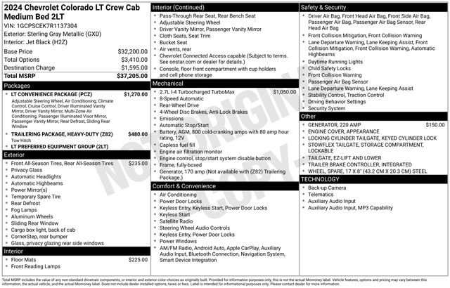 Used 2024 Chevrolet Colorado LT w/ LT Convenience Package RWD image 33