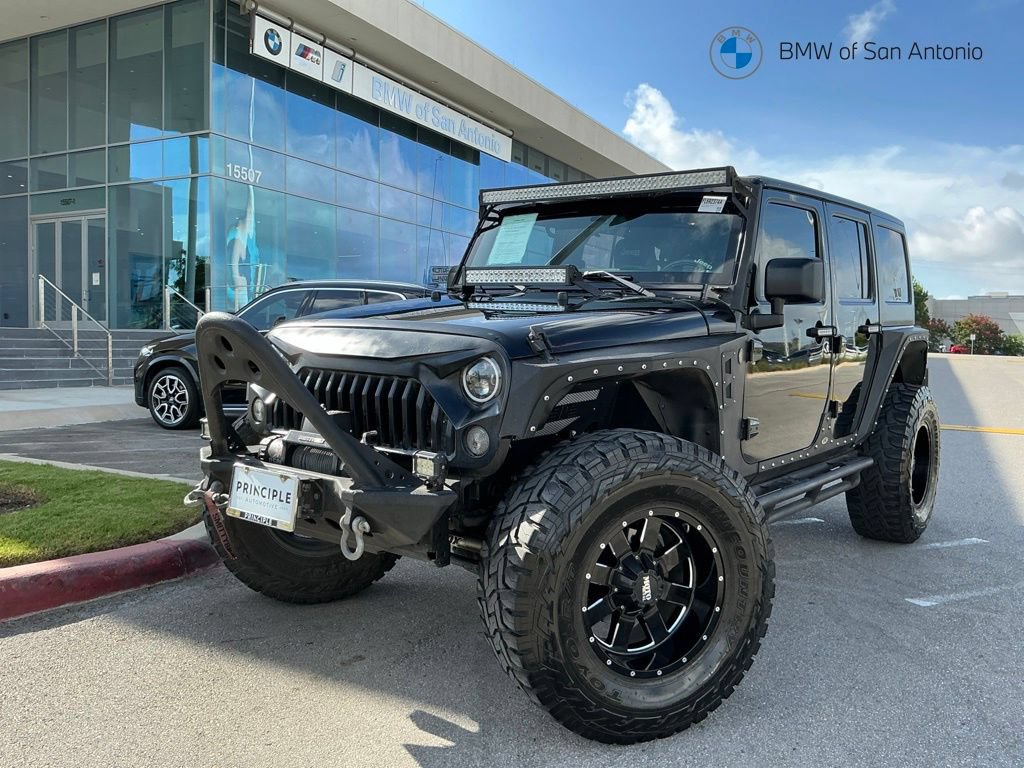 Used 2015 Jeep Wrangler Unlimited Sport w/ Connectivity Group AWD/4WD image 1