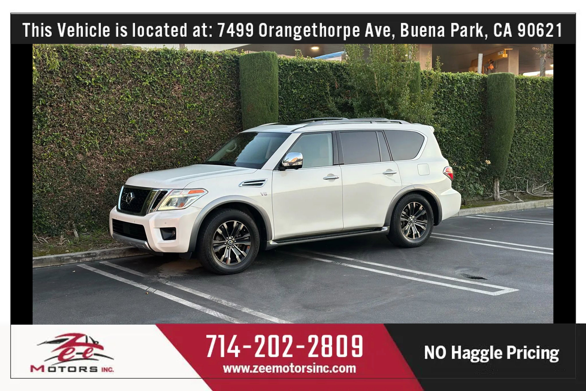 Used 2017 Nissan Armada Platinum w/ Captain Seat Package image 11