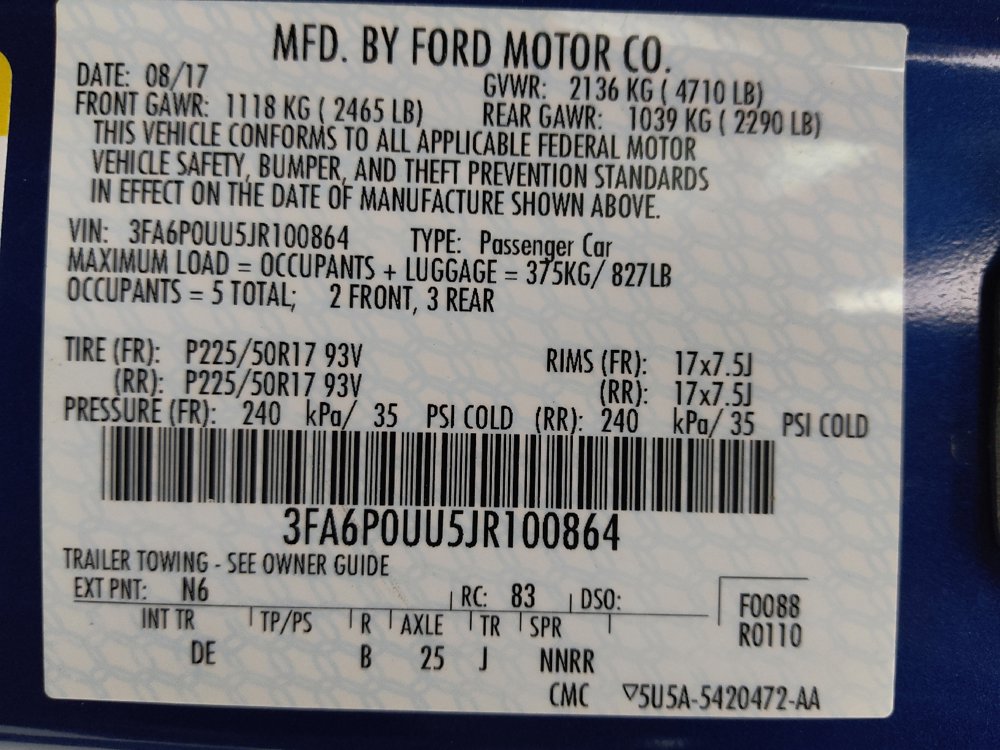 Used 2018 Ford Fusion S FWD image 33