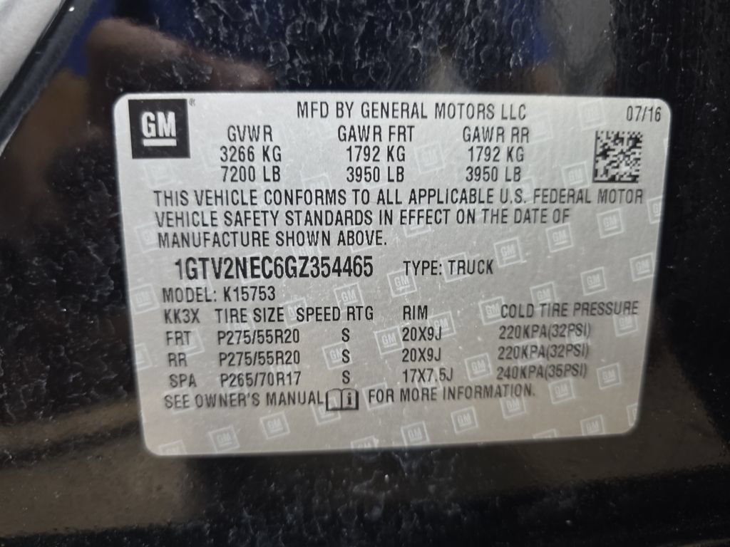 Used 2016 GMC Sierra 1500 SLT w/ SLT Premium Package AWD/4WD image 35