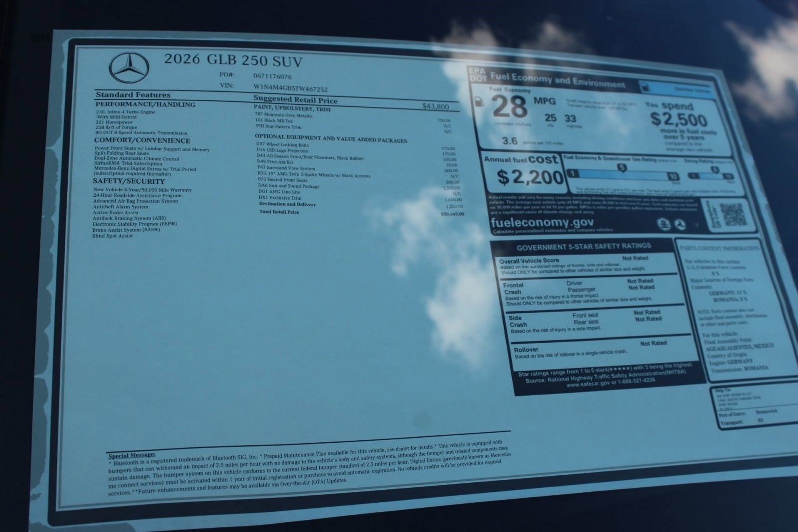 New 2026 Mercedes-Benz GLB 250 image 34