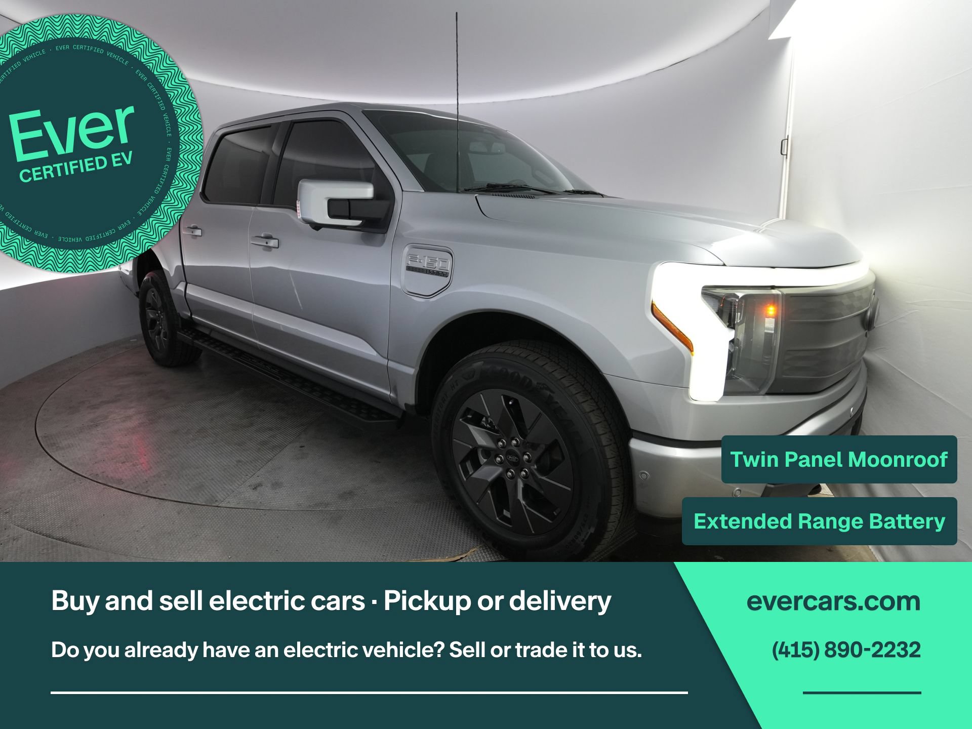 Used 2023 Ford F150 Lightning Lariat w/ Equipment Group 511A High AWD/4WD image 1