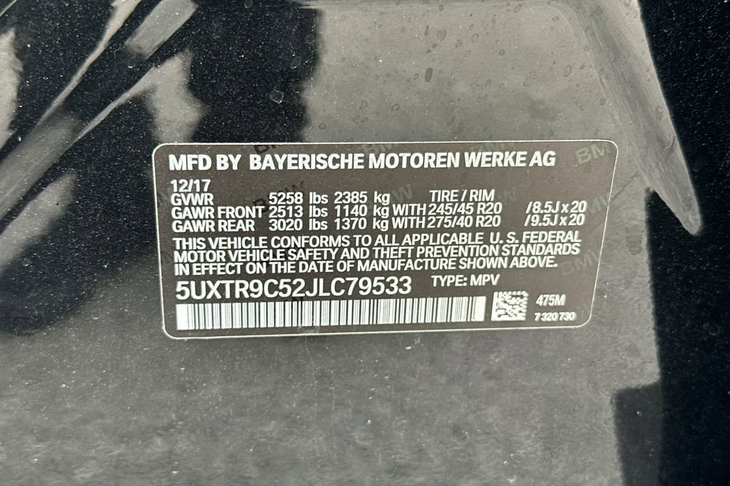 Used 2018 BMW X3 xDrive30i image 35