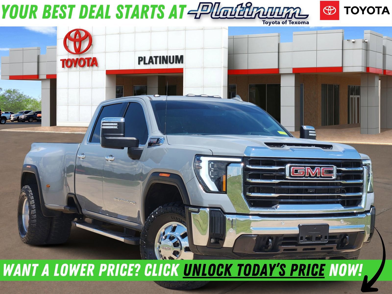 Used 2024 GMC Sierra 3500 SLT w/ Texas SLT Premium Package AWD/4WD 360° Tour
