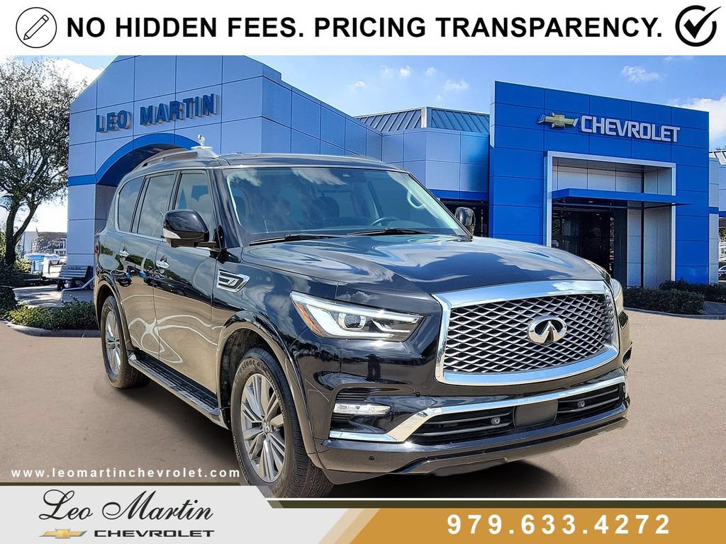Used 2022 INFINITI QX80 Luxe w/ Cargo Package RWD image 2