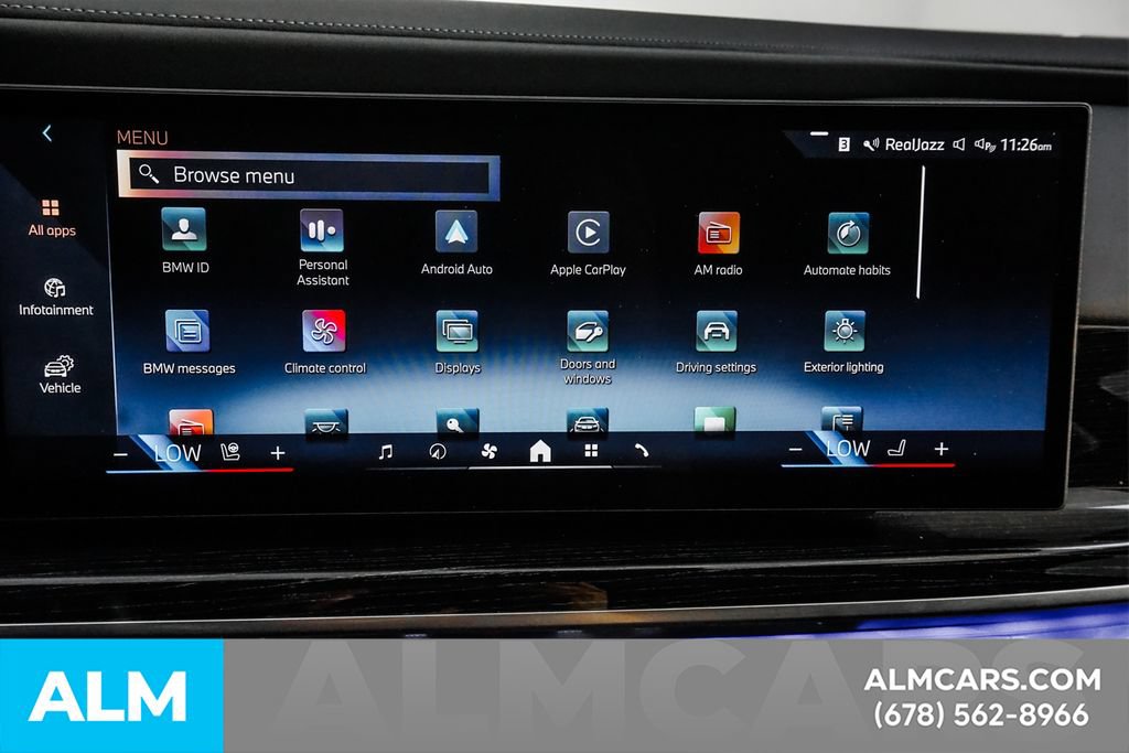 Used 2026 BMW 740i w/ Premium Package RWD image 38