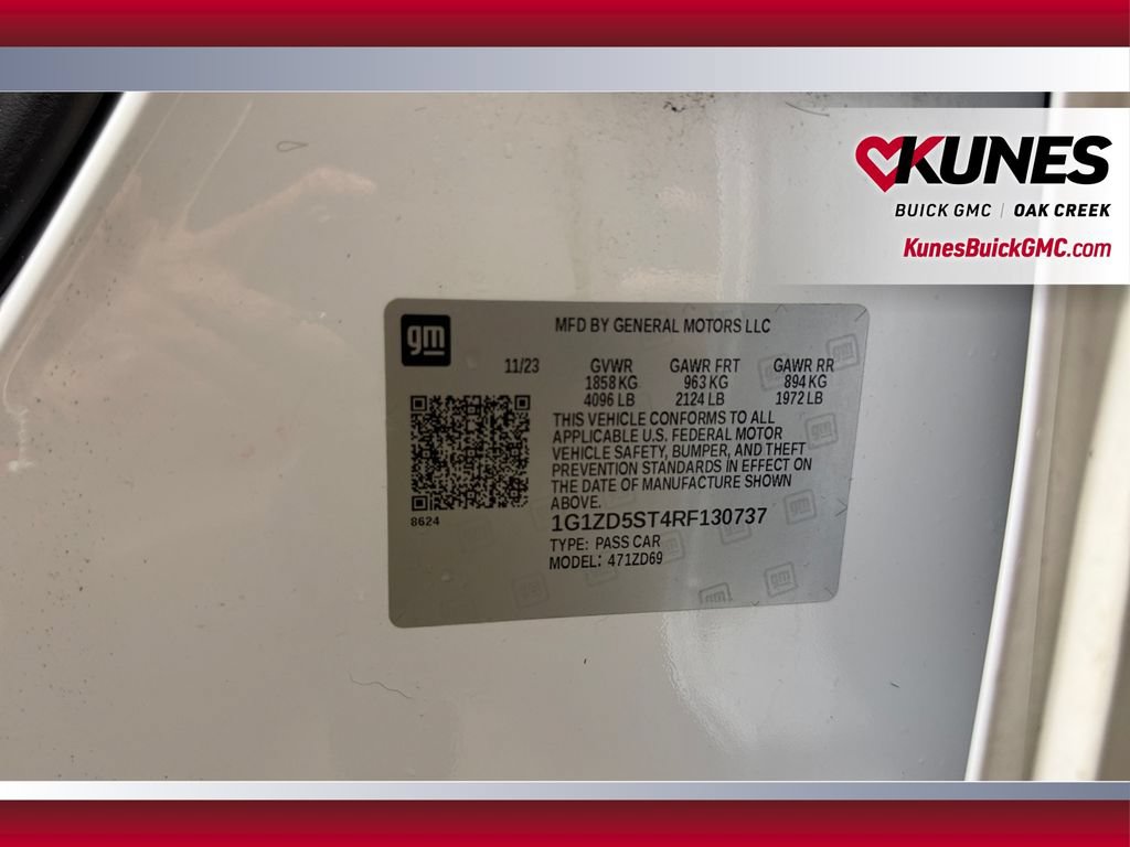Used 2024 Chevrolet Malibu LT FWD image 38