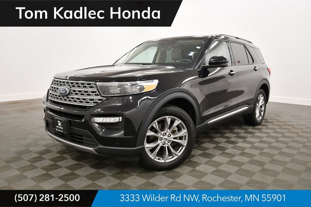 Used 2023 Ford Explorer Limited w/ Class IV Trailer Tow Package AWD/4WD image 1