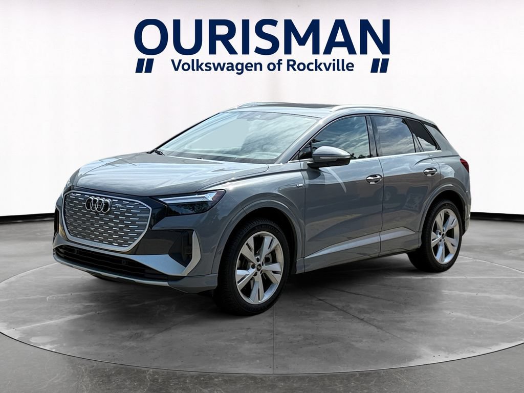 Used 2023 Audi Q4 e-tron Premium Plus w/ Premium Plus AWD/4WD image 2