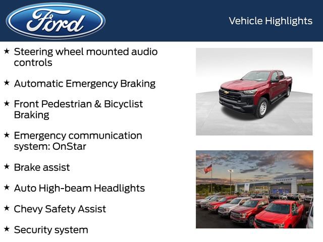 Used 2025 Chevrolet Colorado W/T w/ Advanced Trailering Package RWD image 8