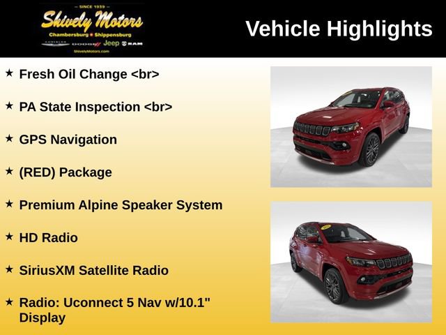 Certified 2022 Jeep Compass Limited AWD/4WD image 6