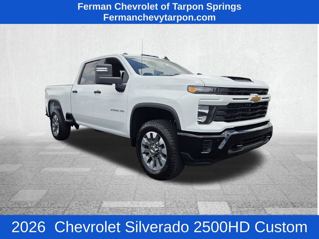 New 2026 Chevrolet Silverado 2500 Custom w/ Custom Value Package
