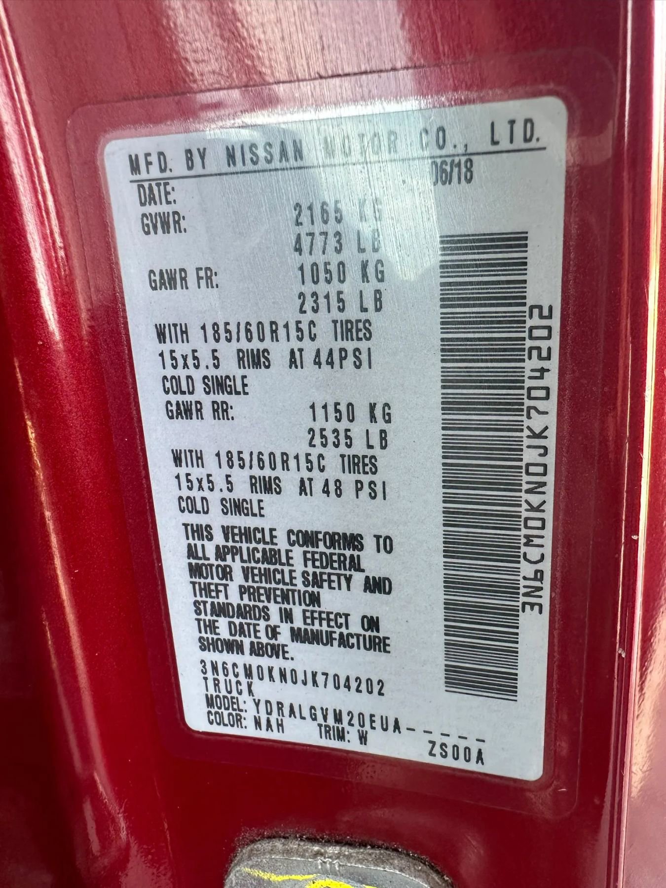 Used 2018 Nissan NV200 SV image 37