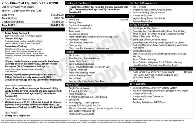 New 2025 Chevrolet Equinox EV LT image 25