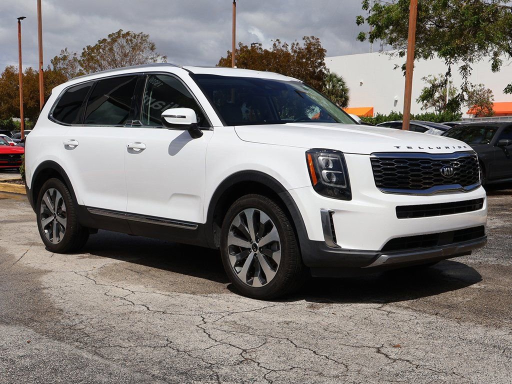 Used 2021 Kia Telluride EX w/ EX Premium Package FWD image 2