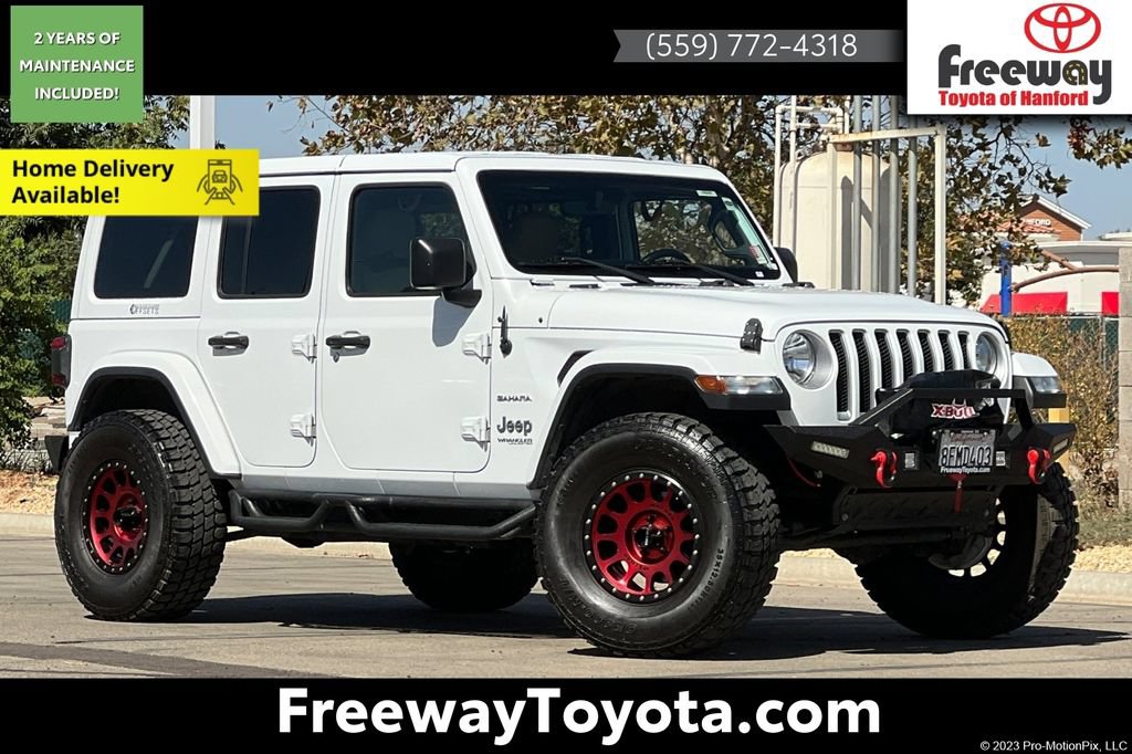 Used 2018 Jeep Wrangler Unlimited Sahara