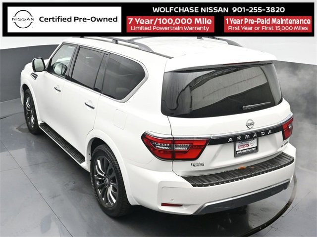 Certified 2024 Nissan Armada Platinum w/ Captain's Chairs Package image 32