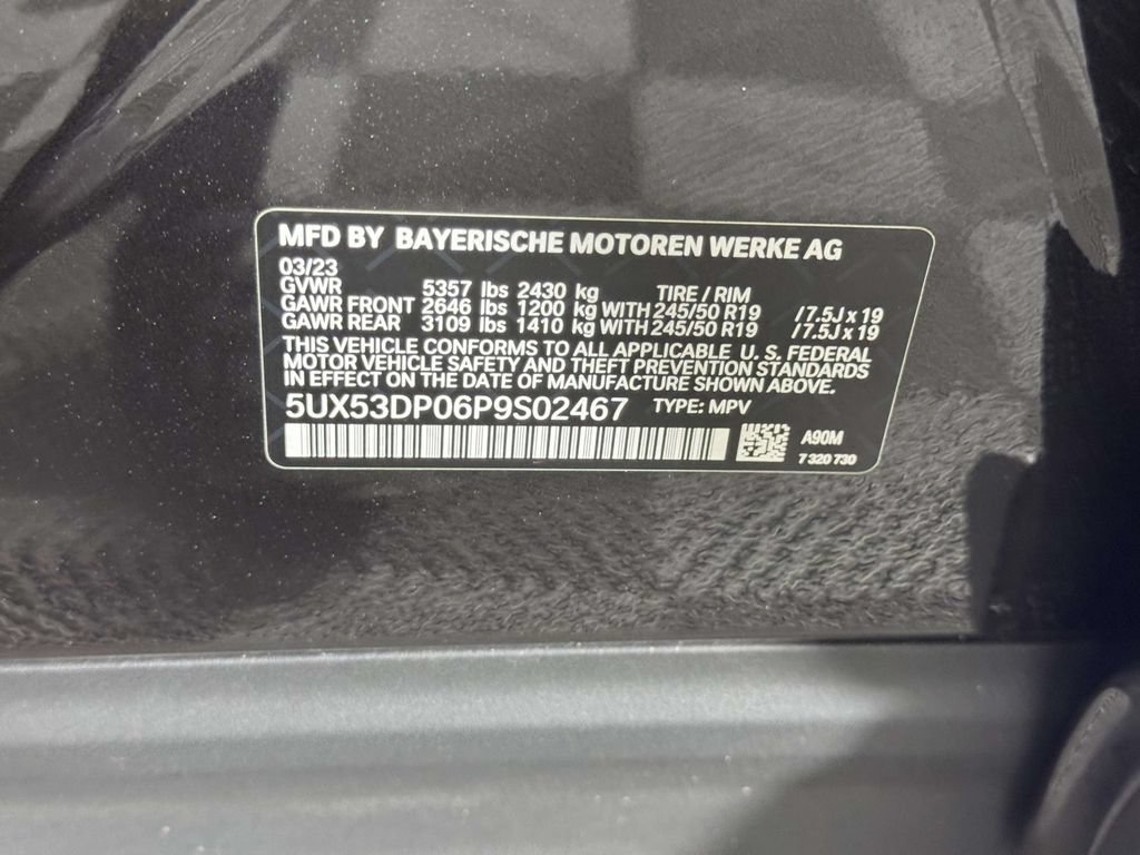 Used 2023 BMW X3 xDrive30i w/ Convenience Package AWD/4WD image 16