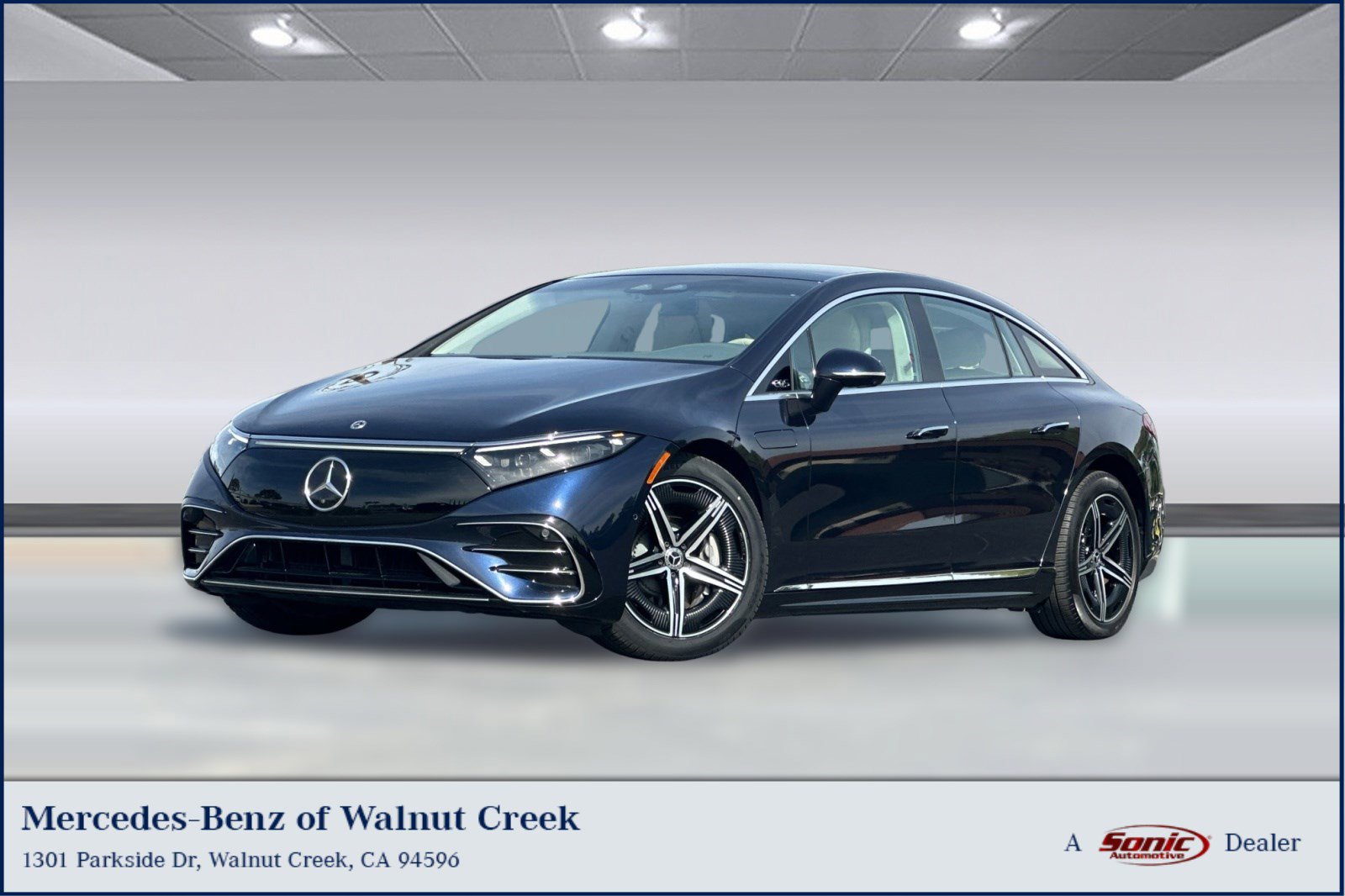 Used 2023 Mercedes-Benz EQS 580 4MATIC Sedan image 1