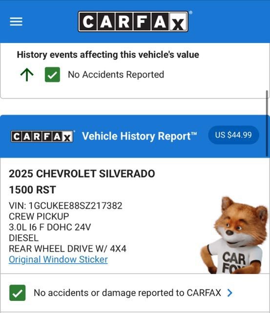 Used 2025 Chevrolet Silverado 1500 RST w/ Convenience Package II image 5