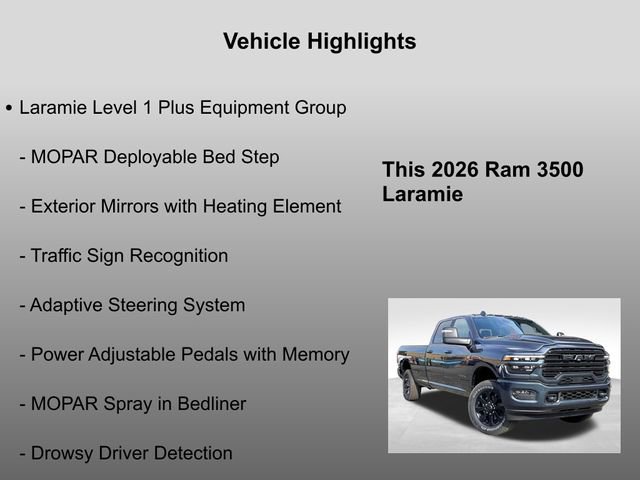 New 2026 RAM 3500 Laramie w/ Night Edition image 20