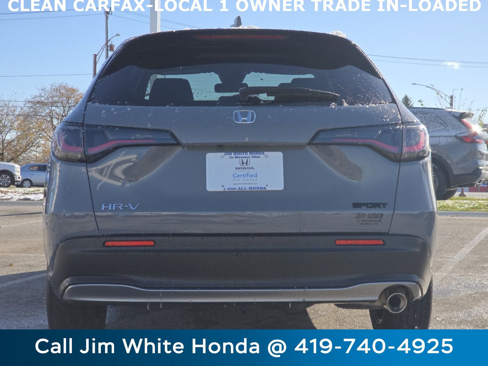 Certified 2024 Honda HR-V Sport image 17