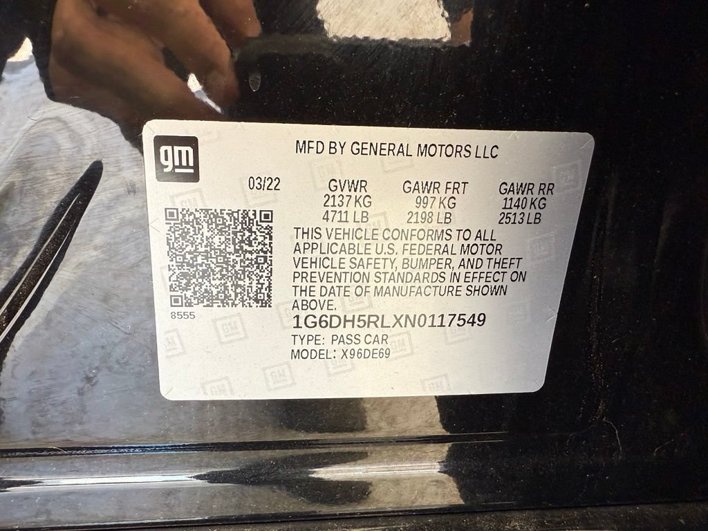 Used 2022 Cadillac CT4 V w/ Technology Package AWD/4WD image 50