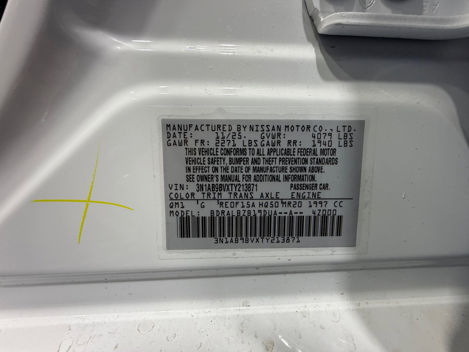 New 2026 Nissan Sentra S w/ S Cold Weather Package image 25