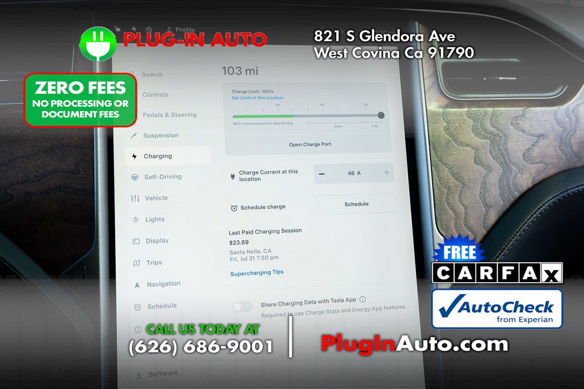 Used 2019 Tesla Model X 100D AWD/4WD image 25