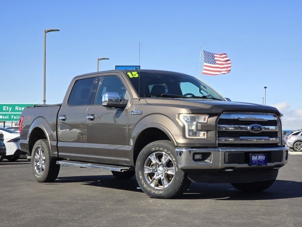 Used 2015 Ford F150 Lariat w/ Equipment Group 502A Luxury image 2